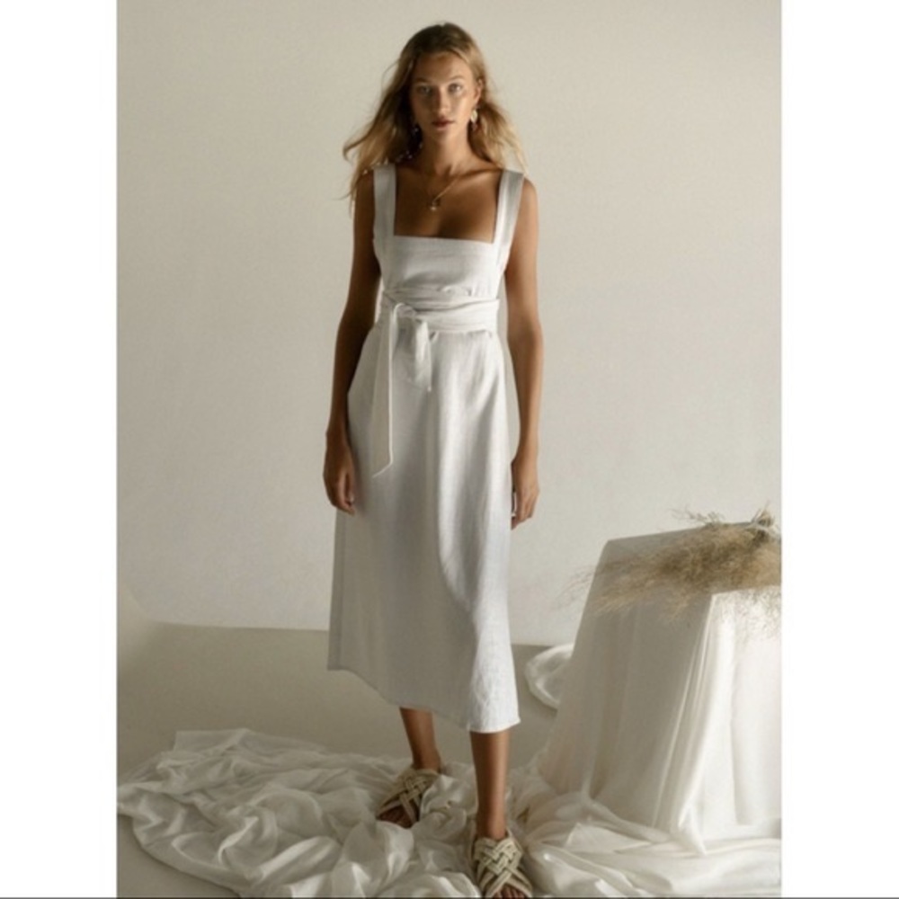 YOLI & OTIS Jaala dress | white